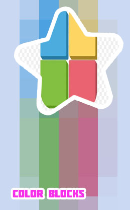 Colored blocks games