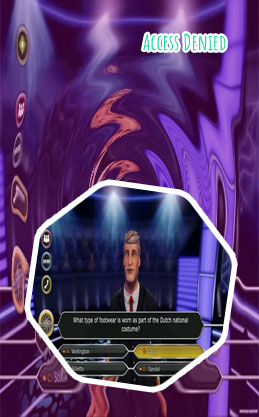 Game who wants to be a millionaire