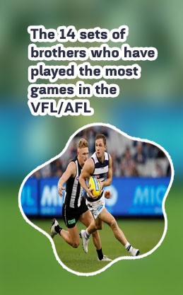 Most afl games played