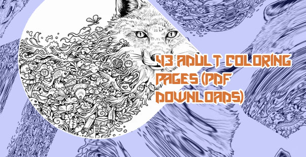 Online coloring for adults